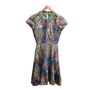 100% COTTON CAP-SLEEVED DRESS - VERY GENTLY USED